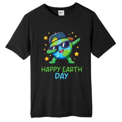 Happy Earth Day 2024 Funny Earth Day Dab Tall Fusion ChromaSoft Performance T-Shirt