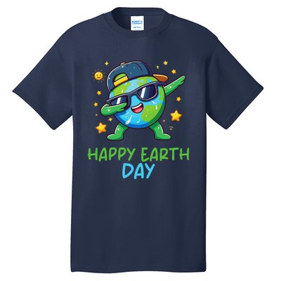 Happy Earth Day 2024 Funny Earth Day Dab Tall T-Shirt