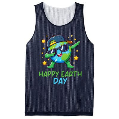 Happy Earth Day 2024 Funny Earth Day Dab Mesh Reversible Basketball Jersey Tank