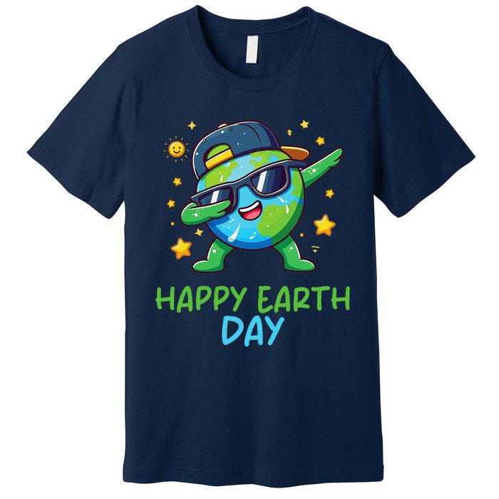 Happy Earth Day 2024 Funny Earth Day Dab Premium T-Shirt