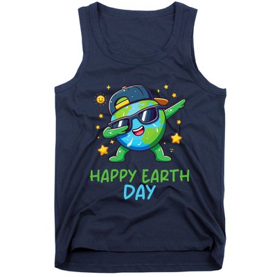 Happy Earth Day 2024 Funny Earth Day Dab Tank Top