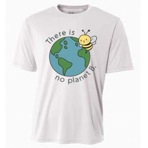 Happy Earth Day 2024 Cute Planet Bee Mother Earth Aesthetic Cooling Performance Crew T-Shirt