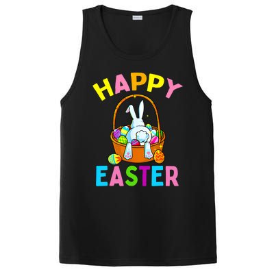 Happy Easter Day Bunny Hunting Chocolate Eggs Egg Hunt Funny Gift PosiCharge Competitor Tank