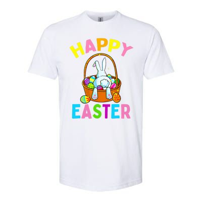 Happy Easter Day Bunny Hunting Chocolate Eggs Egg Hunt Funny Gift Softstyle CVC T-Shirt