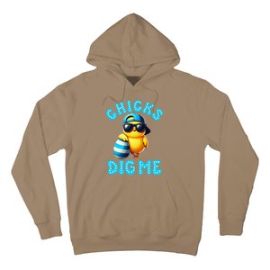 Happy Easter Day Cute Chicken Egg Hunt Chicks Dig Me Hoodie