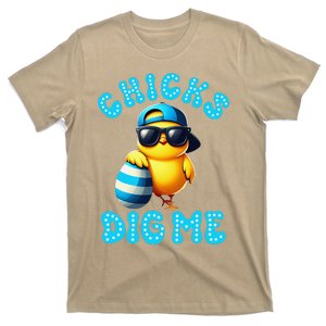 Happy Easter Day Cute Chicken Egg Hunt Chicks Dig Me T-Shirt