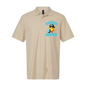 Happy Easter Day Cute Chicken Egg Hunt Chicks Dig Me Softstyle Adult Sport Polo