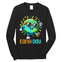 Happy Earth Day 2024 Funny Earth Day Long Sleeve Shirt