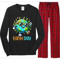 Happy Earth Day 2024 Funny Earth Day Long Sleeve Pajama Set