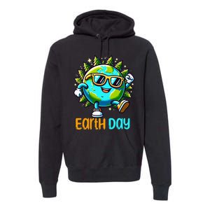 Happy Earth Day 2024 Funny Earth Day Premium Hoodie