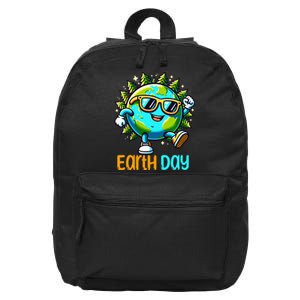 Happy Earth Day 2024 Funny Earth Day 16 in Basic Backpack