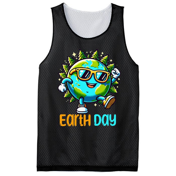 Happy Earth Day 2024 Funny Earth Day Mesh Reversible Basketball Jersey Tank