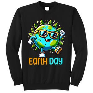 Happy Earth Day 2024 Funny Earth Day Tall Sweatshirt