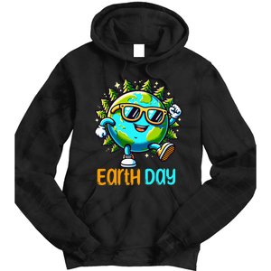 Happy Earth Day 2024 Funny Earth Day Tie Dye Hoodie