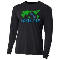 Happy Earth Day Cooling Performance Long Sleeve Crew