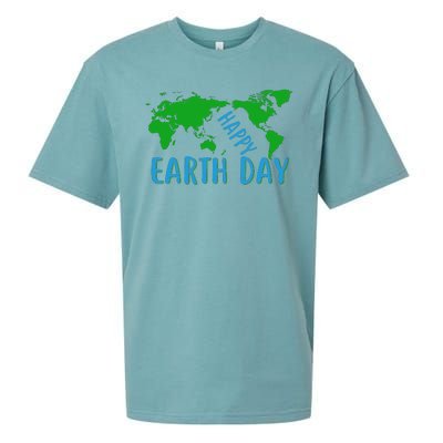 Happy Earth Day Sueded Cloud Jersey T-Shirt