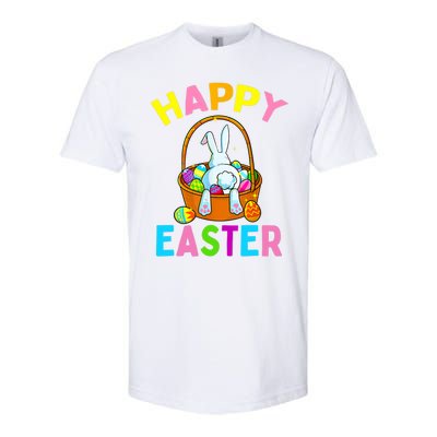 Happy Easter Day Bunny Hunting Chocolate Eggs Egg Hunt Funny Gift Funny Gift Softstyle® CVC T-Shirt