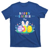 Happy Easter Day Pastel Spring Eggs Hunting Bunny Easter Gift T-Shirt