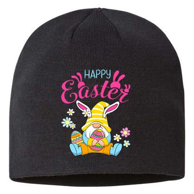 Happy Easter Day Bunny Spring Gnome Easter Egg Hunting Sustainable Beanie