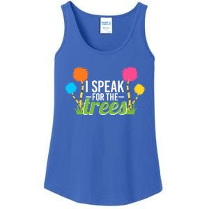 Happy Earth Day Nature Lover Design Speak For The Trees Great Gift Ladies Essential Tank