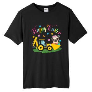 Happy Easter Day Egg Hunt Bunny Ear Dog Truck Gift Tall Fusion ChromaSoft Performance T-Shirt