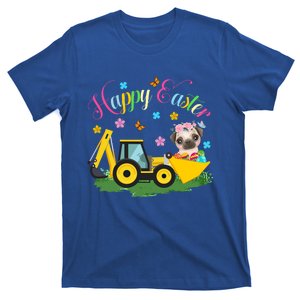 Happy Easter Day Egg Hunt Bunny Ear Dog Truck Gift T-Shirt