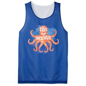 Happy Earth Day Birthday Save Our Oceans Nature Love Gift Mesh Reversible Basketball Jersey Tank