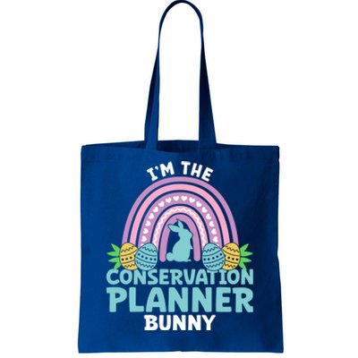 Happy Easter Day Im The Conservation Planner Bunny Gift Tote Bag