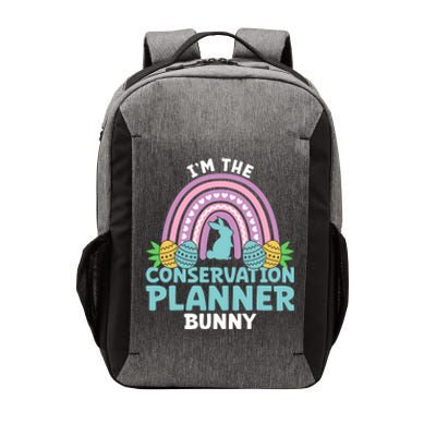 Happy Easter Day Im The Conservation Planner Bunny Gift Vector Backpack