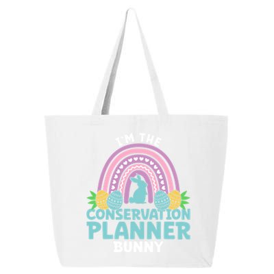 Happy Easter Day Im The Conservation Planner Bunny Gift 25L Jumbo Tote