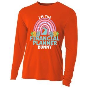 Happy Easter Day Im The Financial Planner Bunny Gift Cooling Performance Long Sleeve Crew