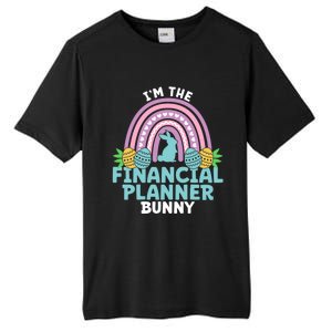 Happy Easter Day Im The Financial Planner Bunny Gift Tall Fusion ChromaSoft Performance T-Shirt