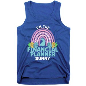 Happy Easter Day Im The Financial Planner Bunny Gift Tank Top