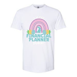 Happy Easter Day Im The Financial Planner Bunny Gift Softstyle CVC T-Shirt