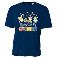 Happy Easter Day Bunny Gnome Hanging With My Gnomies Wo Cooling Performance Crew T-Shirt