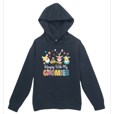 Happy Easter Day Bunny Gnome Hanging With My Gnomies Wo Urban Pullover Hoodie