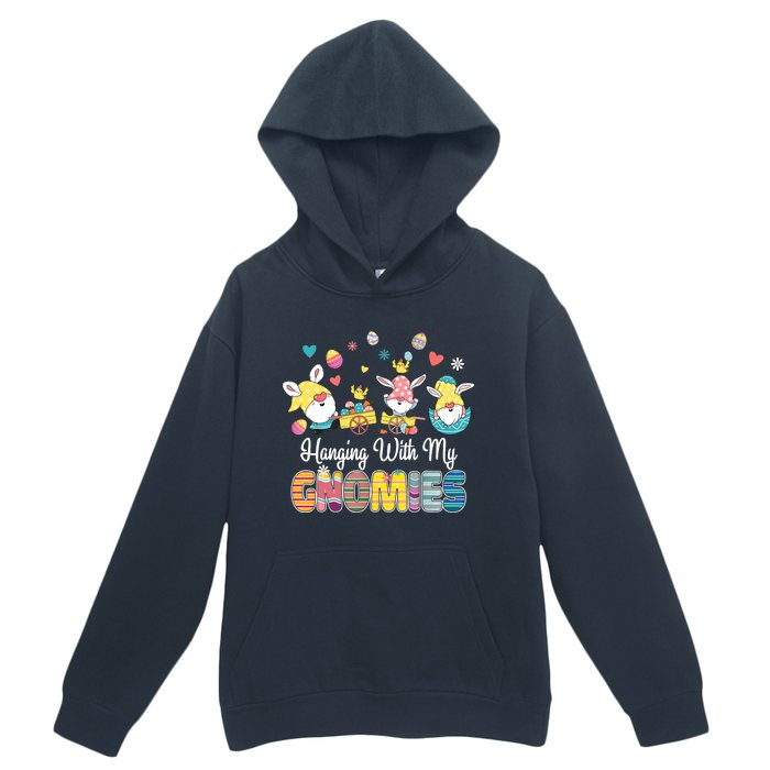 Happy Easter Day Bunny Gnome Hanging With My Gnomies Wo Urban Pullover Hoodie