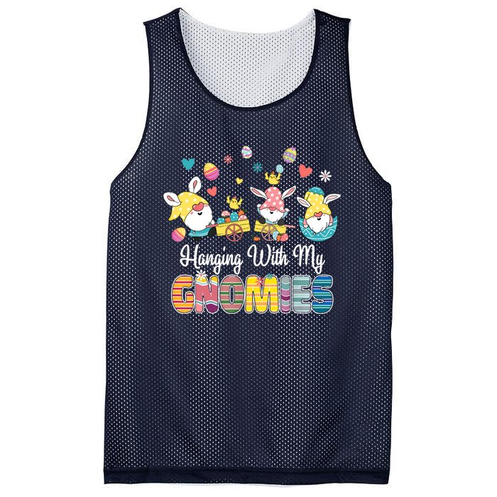 Happy Easter Day Bunny Gnome Hanging With My Gnomies Wo Mesh Reversible Basketball Jersey Tank