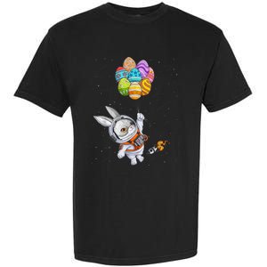 Happy Easter Day Bunny Egg astronaut Space B.o.y.s Girls k.i.d.s Garment-Dyed Heavyweight T-Shirt