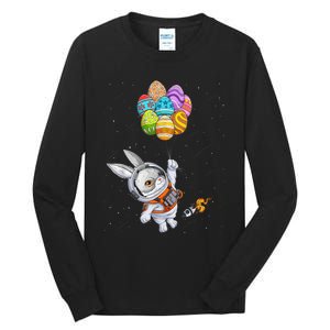 Happy Easter Day Bunny Egg astronaut Space B.o.y.s Girls k.i.d.s Tall Long Sleeve T-Shirt