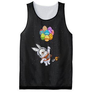 Happy Easter Day Bunny Egg astronaut Space B.o.y.s Girls k.i.d.s Mesh Reversible Basketball Jersey Tank