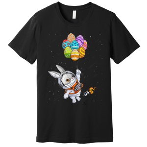 Happy Easter Day Bunny Egg astronaut Space B.o.y.s Girls k.i.d.s Premium T-Shirt