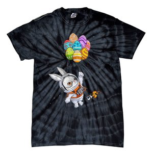 Happy Easter Day Bunny Egg astronaut Space B.o.y.s Girls k.i.d.s Tie-Dye T-Shirt