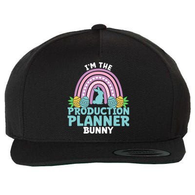 Happy Easter Day Im The Production Planner Bunny Cool Gift Wool Snapback Cap