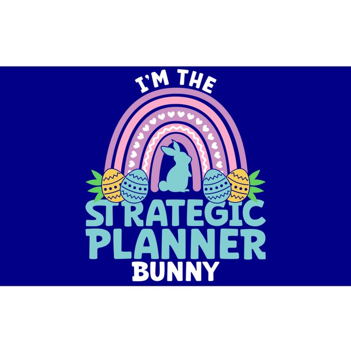 Happy Easter Day Im The Strategic Planner Bunny Gift Bumper Sticker