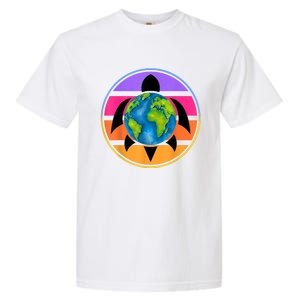 Happy Earth Day Save The Planet Give New Life To Sea Turtles Garment-Dyed Heavyweight T-Shirt