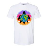 Happy Earth Day Save The Planet Give New Life To Sea Turtles Softstyle CVC T-Shirt