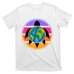 Happy Earth Day Save The Planet Give New Life To Sea Turtles T-Shirt