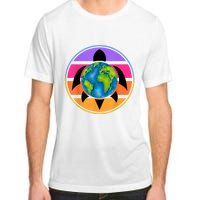 Happy Earth Day Save The Planet Give New Life To Sea Turtles Adult ChromaSoft Performance T-Shirt