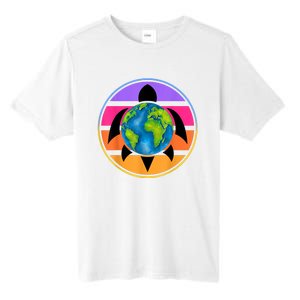 Happy Earth Day Save The Planet Give New Life To Sea Turtles Tall Fusion ChromaSoft Performance T-Shirt